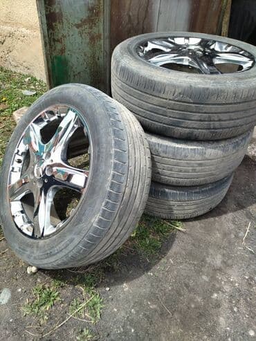 купить диски на авто в бишкеке: Литые Диски R 19 Mercedes-Benz, Комплект, отверстий - 5, Б/у — 8