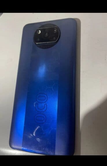 микрофон для мечети: Poco X3 Pro, 256 ГБ, цвет - Синий — 1