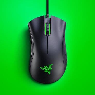 ✅Мышка Razer Deathadder Essential (черная, проводная) - 1700 с ✅Мышка at lalafo.kg ✅Мышка Razer Deathadder Essential (черная, проводная) - 1700 с ✅Мышка