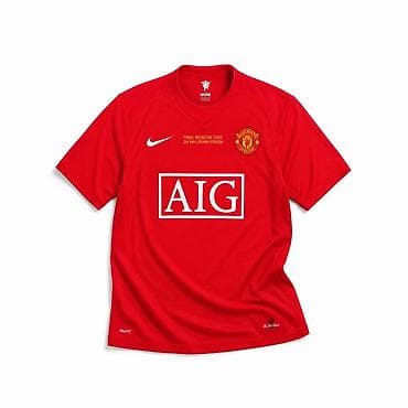 Футболки: Мужская футболка, S, M, L, Nike, Новый, цвет - Красный, Платная доставка — 1