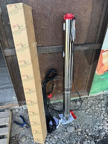 Скважинный насос РИОСТАТ PE-3000W Назначение: - Подъём и подача