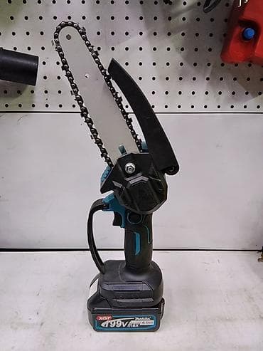 аренда мото пила: Аккумуляторная мини-цепная пила - Компактная одноручная пила для — 2