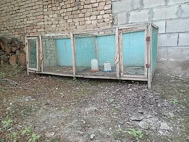 Универсальная уличная клетка/вольер для птицы или мелких животных. -