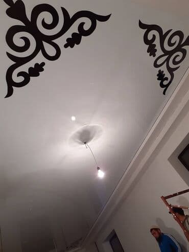 натяжний потолок ціна за квадратний метр: Натяжной потолок Глянцевое, 3D потолки, Матовое Демонтаж, Гарантия, Монтаж — 22