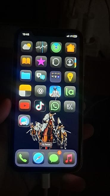 6d canon: IPhone Xr, Б/у, 64 ГБ, Белый, Зарядное устройство, 73 % — 3