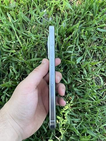 iphone 5с: IPhone 16 Pro Max, Б/у, 256 ГБ, White Titanium, Зарядное устройство, Защитное стекло, Чехол, 95 % — 3
