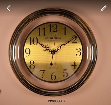 MORGEN. Настенные часы! Безшумный механизм. С плавающей стрелкой at lalafo.kg MORGEN. Настенные часы! Безшумный механизм. С плавающей стрелкой