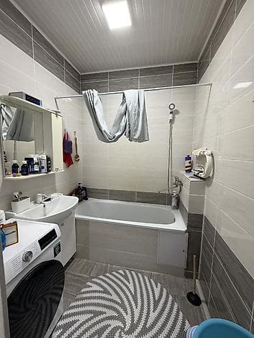 Квартиры: 3 комнаты, 87 м², Джал мкр (в т.ч. Верхний, Нижний, Средний) 107 серия, 9 этаж, Свежий ремонт — 7