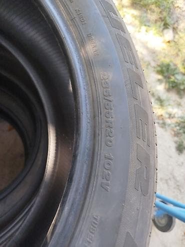 bye e5: Шины 235 / 55 / R 20, Лето, Б/у, Комплект, Внедорожные (АТ/МТ), Япония, Dunlop — 1