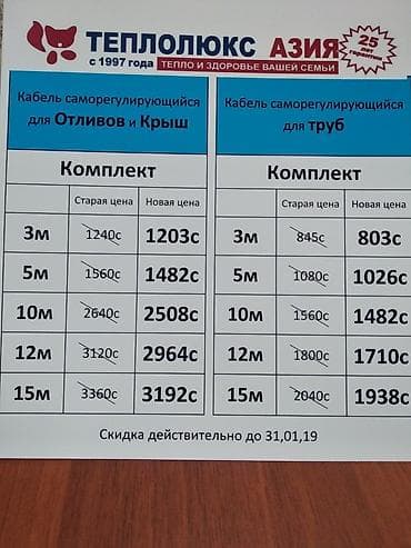крыши домов в бишкеке: Акция! Кабель саморегулирующийся для отливов, крыш, и труб — 3