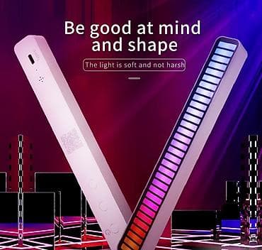 bluetooth keyboard: RGB светомузыка с датчиком звука На базе ARM процессора 32 LED 8 — 2