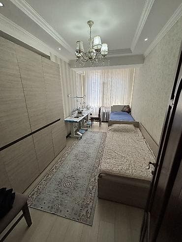 ош эмаком: 3 комнаты, 96 м², Филармония Элитка, 6 этаж, Евроремонт — 4