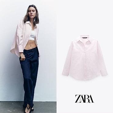 Zara рубашки женская одежда zara оригинал зара рубашка женская