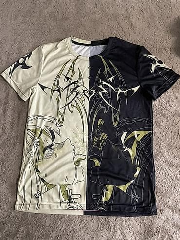 блузка футболка: Блузка, Трикотаж, С воланами — 2