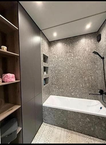домики с бассейном: 2 комнаты, 75 м², Элитка, 12 этаж, Дизайнерский ремонт — 7