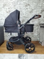 купить колеса на коляску бу: Коляска, цвет - Черный, Б/у — 1