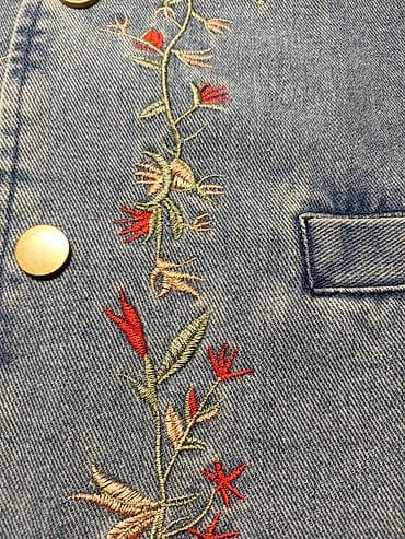 винтажные: Другие жилеты M, цвет - Синий — 2