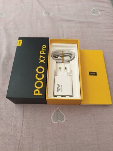 redmi note 8t: Poco X7 Pro, Б/у, 256 ГБ, цвет - Желтый, 2 SIM — 3