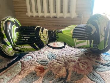 цена электросамоката в бишкеке: СРОЧНО! Продаю гироскутер Смарт баланс 10,5 Дюймов+Bluetooth « Зелёный — 3