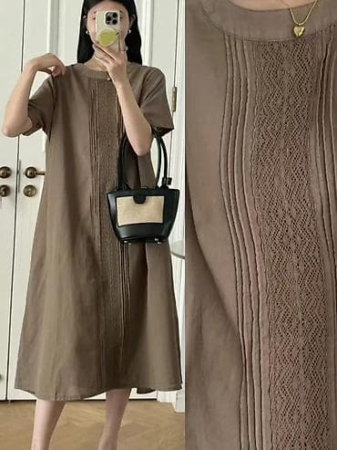 платье чёрное: Женская одежда в стиле casual и smart-casual - Длинные безрукавные — 4
