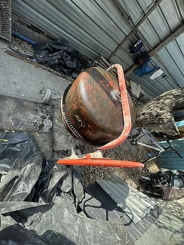 Үй жана бакча: Бетон аралаштыргыч Мобилдик, Кичинекей (150 л аз) — 2