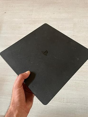 сони клуб: Игровая консоль Sony PlayStation 4 Slim (черная) - Компактный корпус — 7