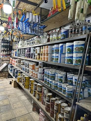 водоэмульсионная краска: Краски и лакокрасочные материалы для ремонта и отделки. Ассортимент — 4