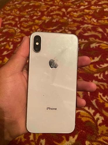 телефон айфон 10 бу: IPhone X, 64 ГБ, Серебристый — 2