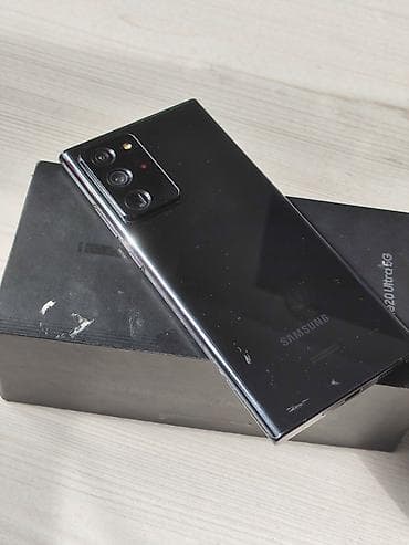 ipone 15: Samsung Galaxy Note 20 Ultra, Б/у, 256 ГБ, цвет - Черный, 2 SIM, eSIM — 2