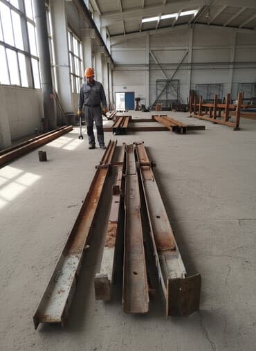 franui бишкек: Швеллерлер, Бийиктиги: Башка бийиктик, Жабуусуз, Колдонулган — 1