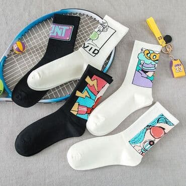 молодежная одежда: Носки высокой посадки
Цена за одну пару: 160 сом
Оптом дешевле — 7