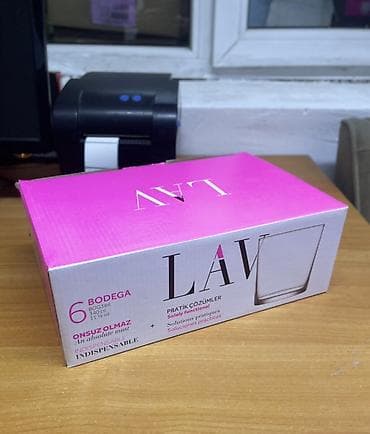 кухыный: Набор стаканов LAV Bodega, 6 шт. - Модель: Bodega BDG386 - Объем — 1