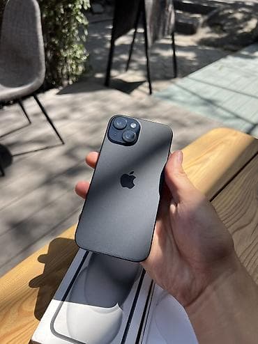 iphone s6: IPhone 15, Б/у, 128 ГБ, Черный, 73 % — 2