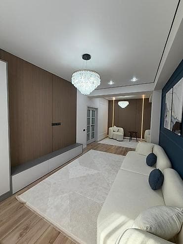 сквер: 2 комнаты, 78 м², Элитка, 9 этаж, Дизайнерский ремонт — 1