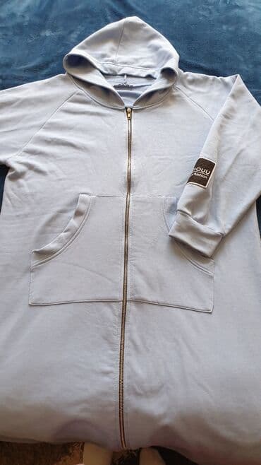 Спортивный костюм, Худи, Турция, На молнии, Оверсайз, С надписью, 2XL at lalafo.kg Спортивный костюм, Худи, Турция, На молнии, Оверсайз, С надписью, 2XL