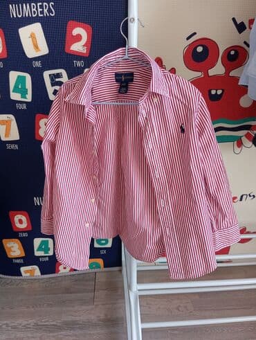 джинсы голубые: Комплект, цвет - Красный — 1