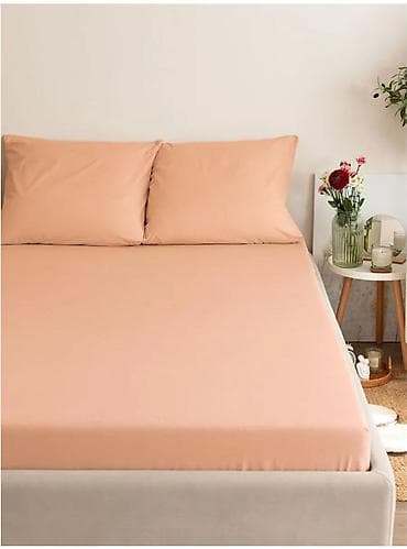 Наматрасники и топперы: Простыня перкаль 220×240 - Материал: перкаль — плотная гладкая — 7