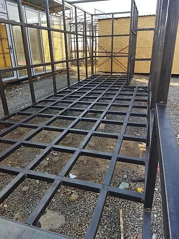 solutions advanced: Навес, Двускатный, Металл, Профнастил, Новый, Установка — 5