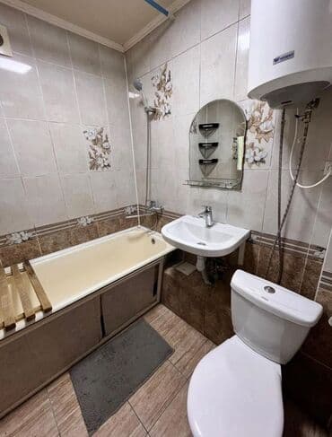 продаю дом кашка суу: 3 комнаты, 58 м², 104 серия, 4 этаж — 8