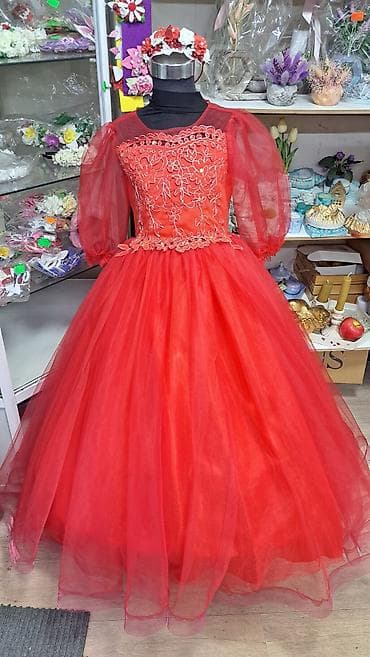 детский платья пышный: Детское платье, Новый — 5