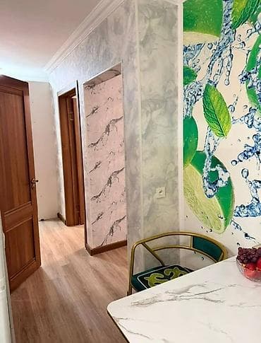 олд бишкек аренда: 2 комнаты, 43 м², Сталинка, 1 этаж, Свежий ремонт — 5