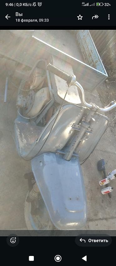 муравей запчасти: Мотороллер муравей Бензин, 60 км, 300 - 599 кг, Б/у — 4