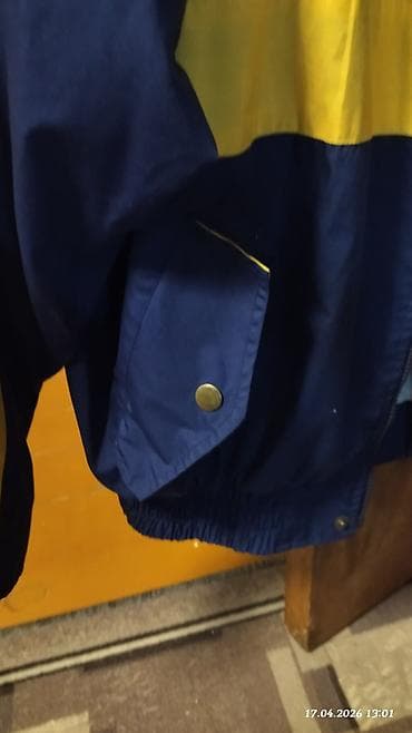 nike tech: Ветровка, Осень-весна, Винтажная, L — 4