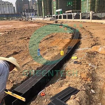 биндеры 140 листов с прямоугольными отверстиями: Водоотводный лоток, Для частного дома, Прямоугольный, Новый — 5