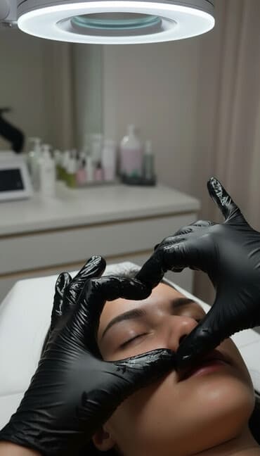 оборудование для парикмахеров: Косметология, Чистка кожи, Консультация, Гипоаллергенные материалы, Сертифицированный косметолог — 1