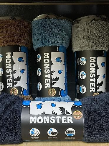 Аксессуарлар жана тюнинг: Микрофибровое полотенце для сушки авто DRY MONSTER - Профессиональная — 5