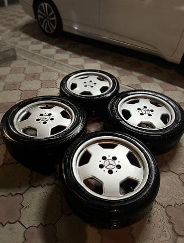 Диски R 17 AMG, Комплект, отверстий - 5, Б/у