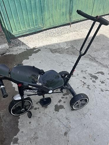 колони: Детский велосипед, 3-колесный, 1 - 3 года, Б/у — 3