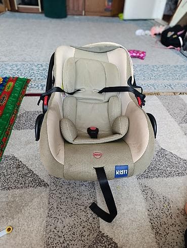 детское автокресло б у: Автокресло, цвет - Бежевый — 2