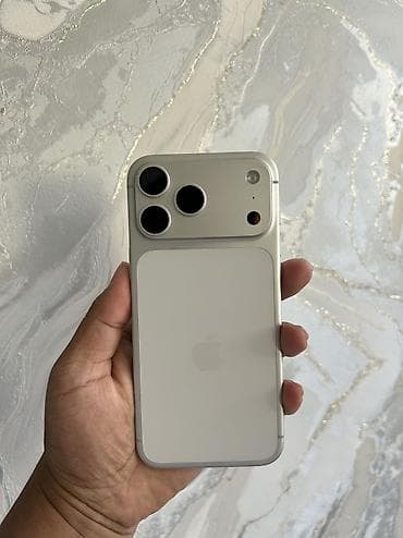 ричард милле: IPhone 17 Pro Max, 256 ГБ, White Titanium, Чехол, 100 % — 1